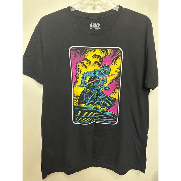 Star Wars Darth Vader Graphic T-Shirt Think3D XL Geek Cool Cotton Tee - Picture 1 of 3